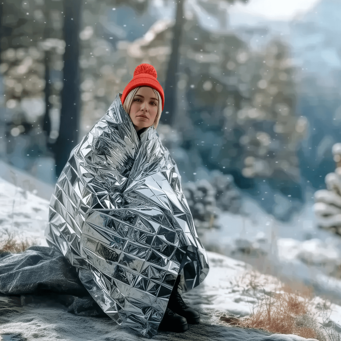 10 Pack of Emergency Blankets-4