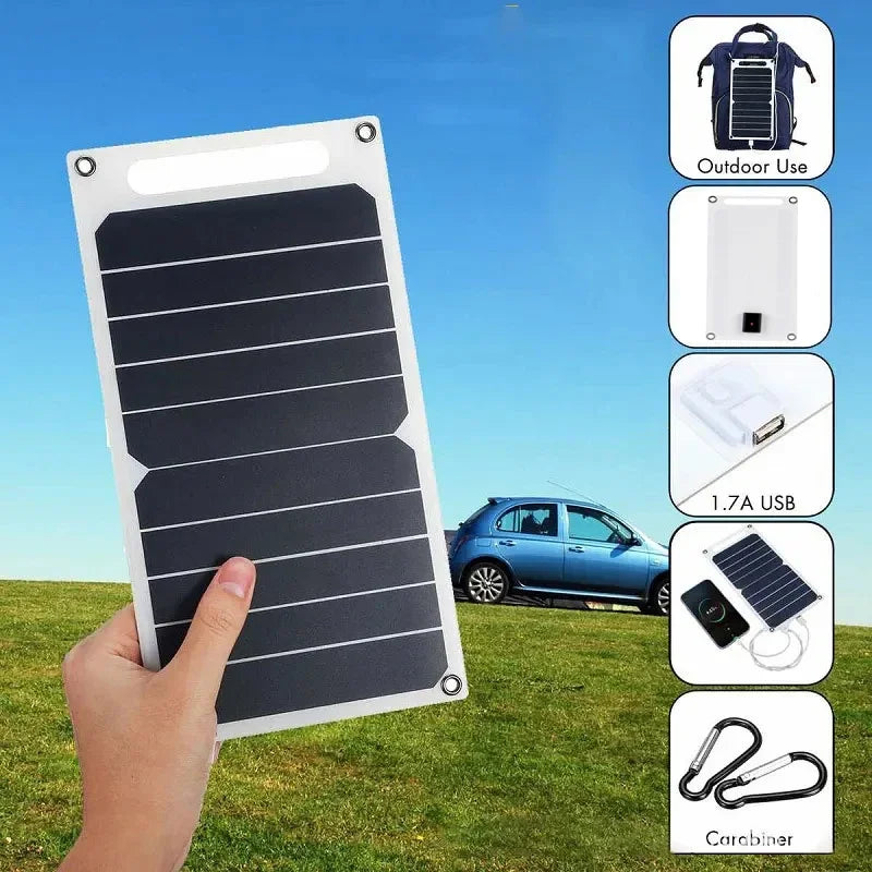 Solar Panel With USB Waterproof-2