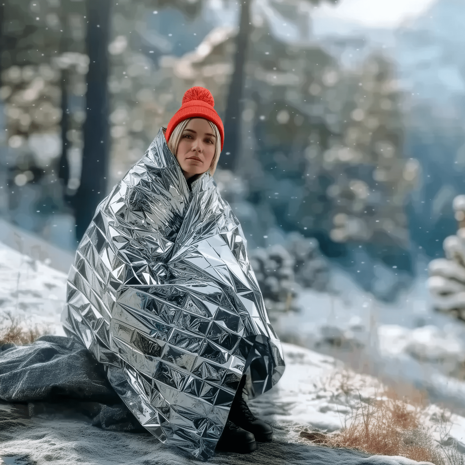 10 Pack of Emergency Blankets-4