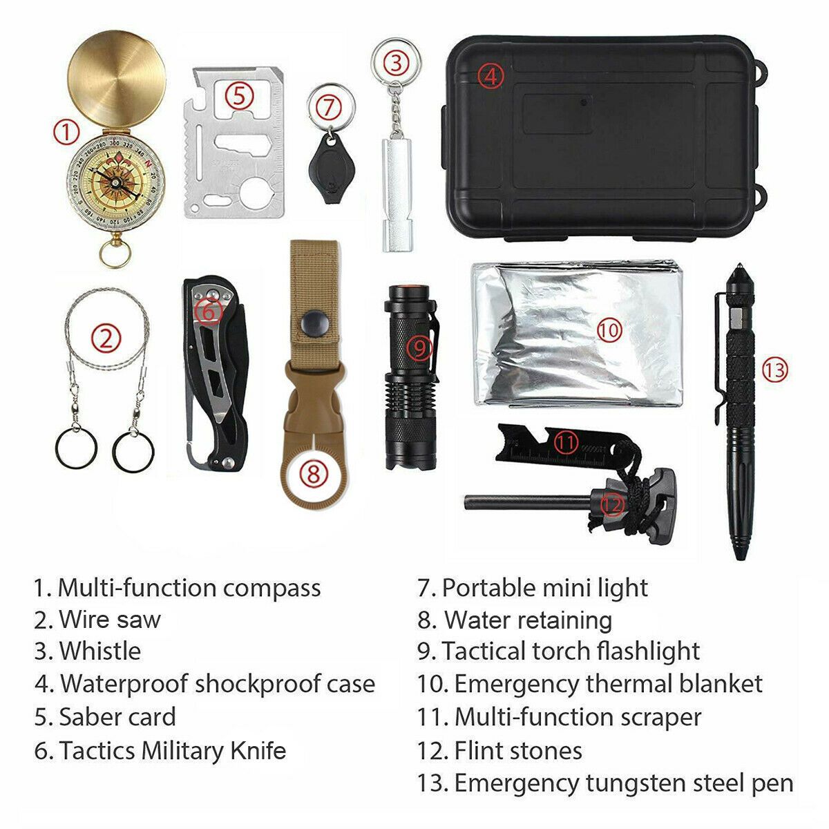 Outdoor Survival Kit-1